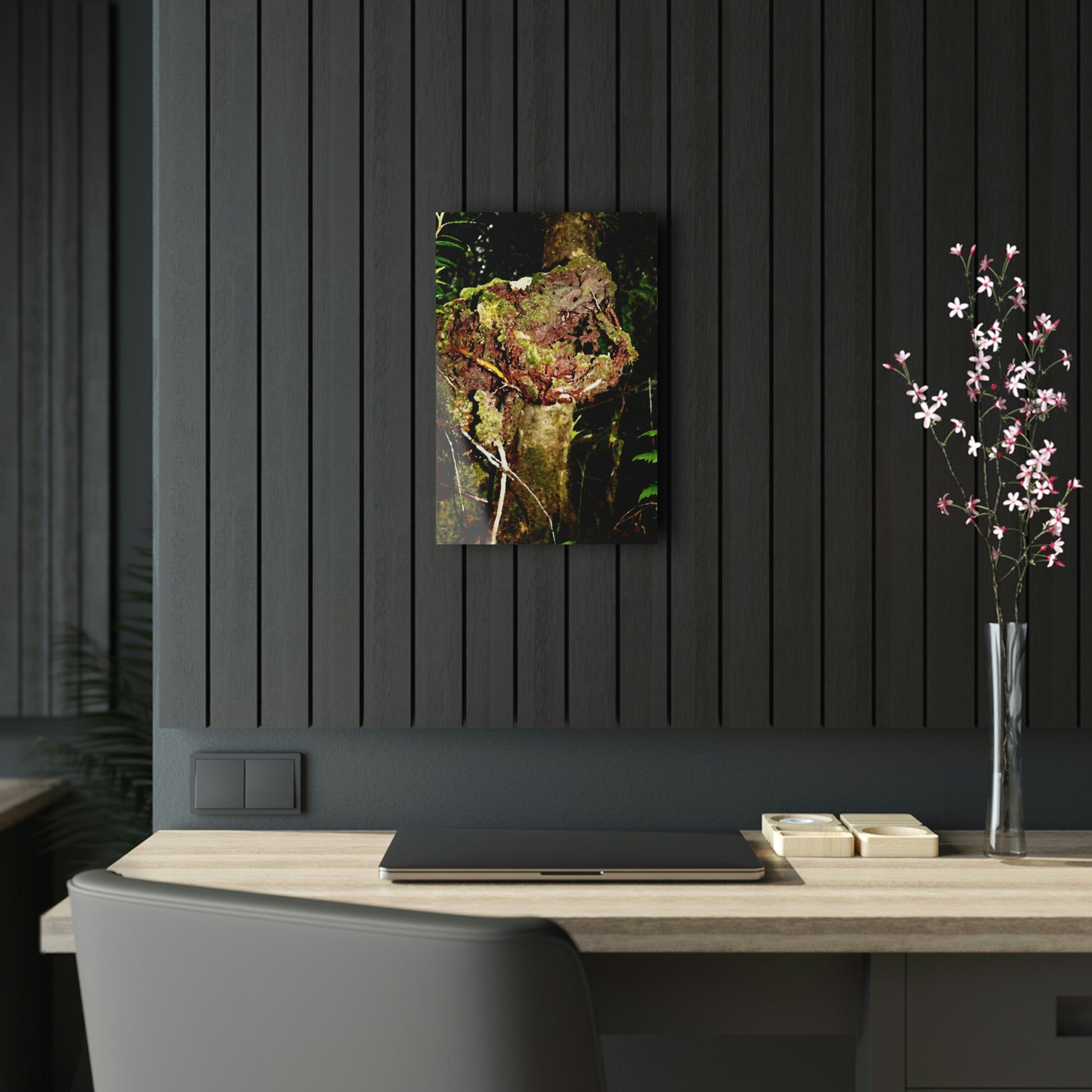 Acrylic Prints - US Made - Ideal for a Stunning Home/Office Decor Ideas - El Yunque - Tradewinds decomposing tree The Cry of Death - CCMM* - Green Forest Home