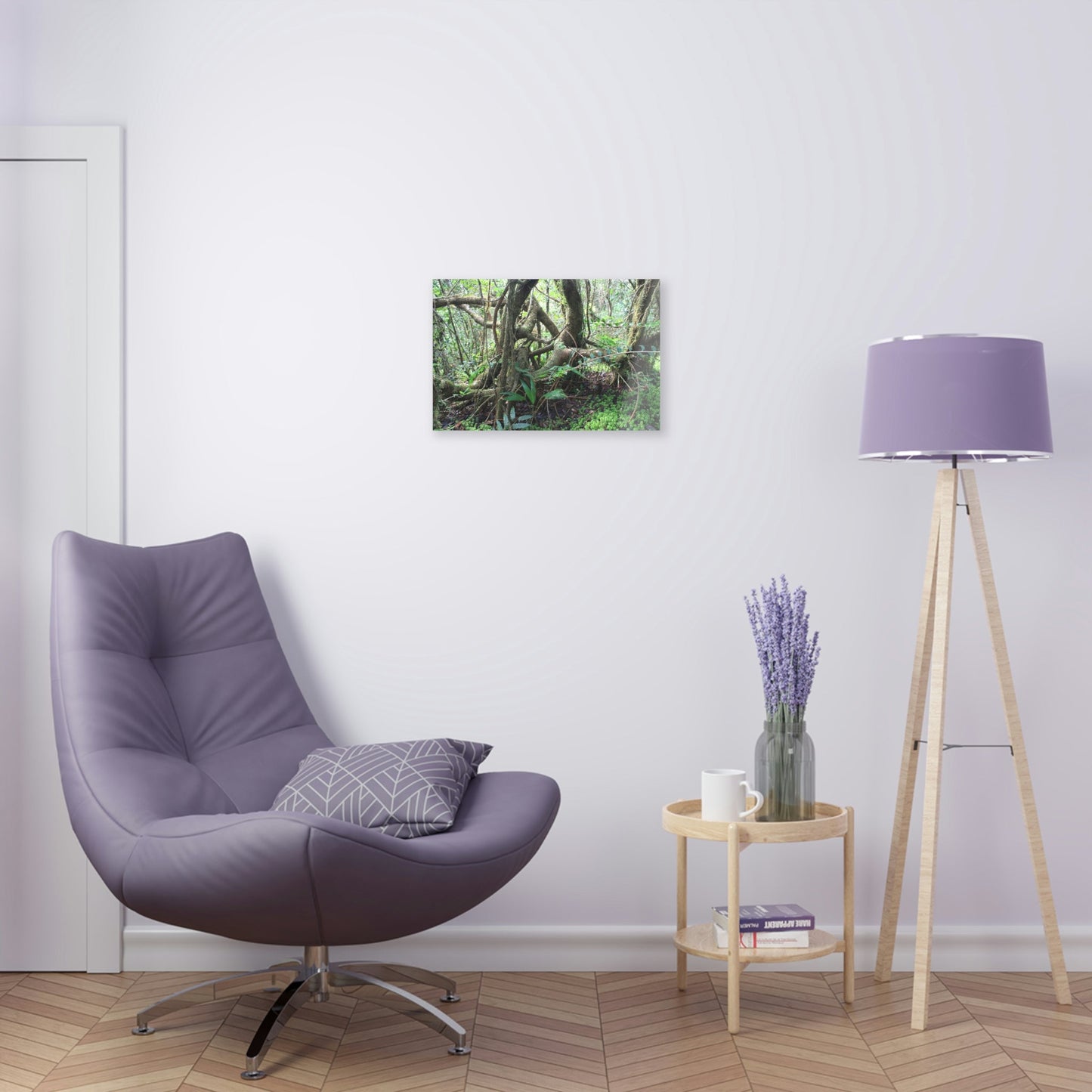 Acrylic Prints - US Made - Ideal for a Stunning Home/Office Decor Ideas - El Yunque - Tradewinds Trail Dance of Trees in Cloud Forest - CCMM* - Green Forest Home