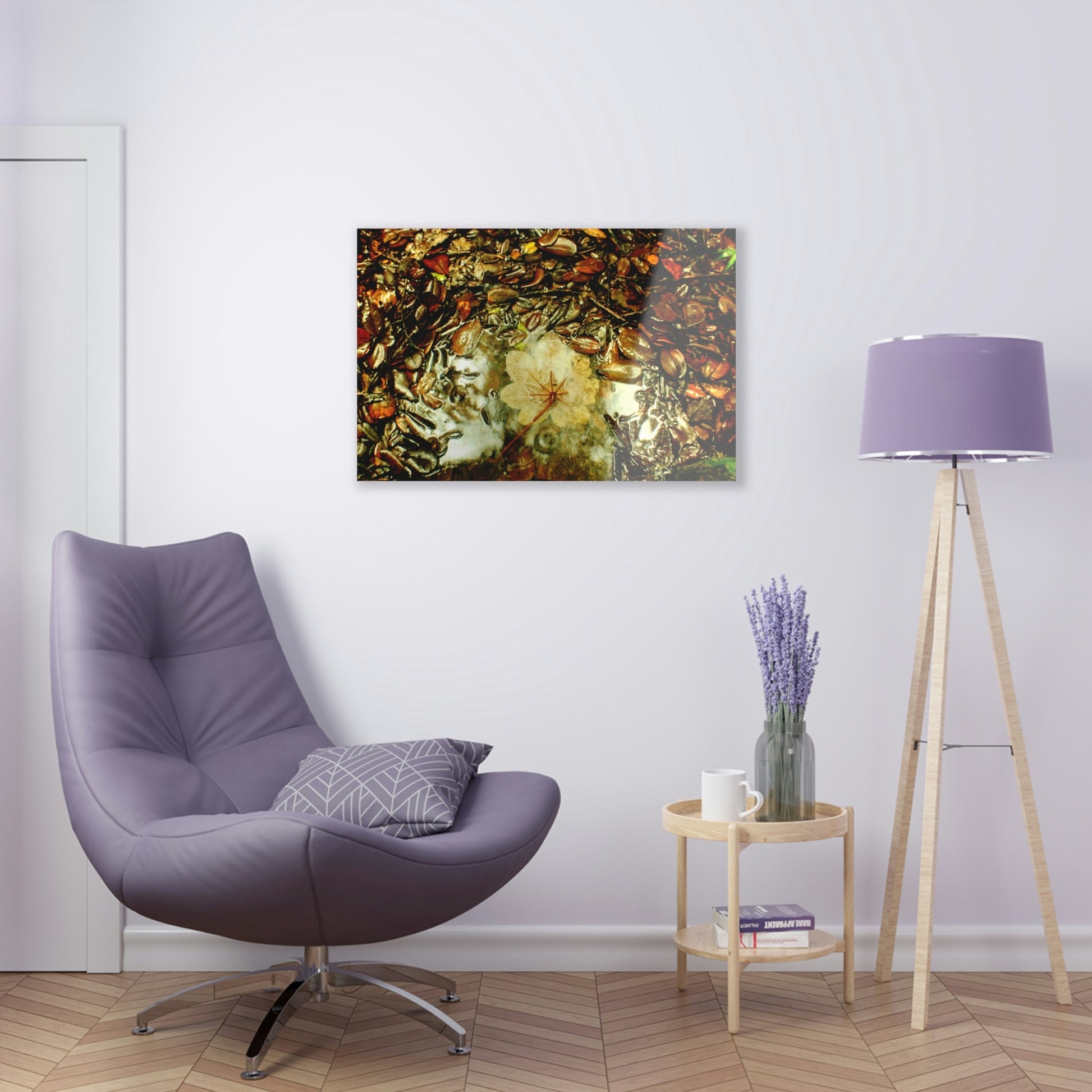 Acrylic Prints - US Made - Ideal for a Stunning Home/Office Decor Ideas - El Yunque - White side of Yagrumo lead on Tradewinds Trail - CCMM* - Green Forest Home