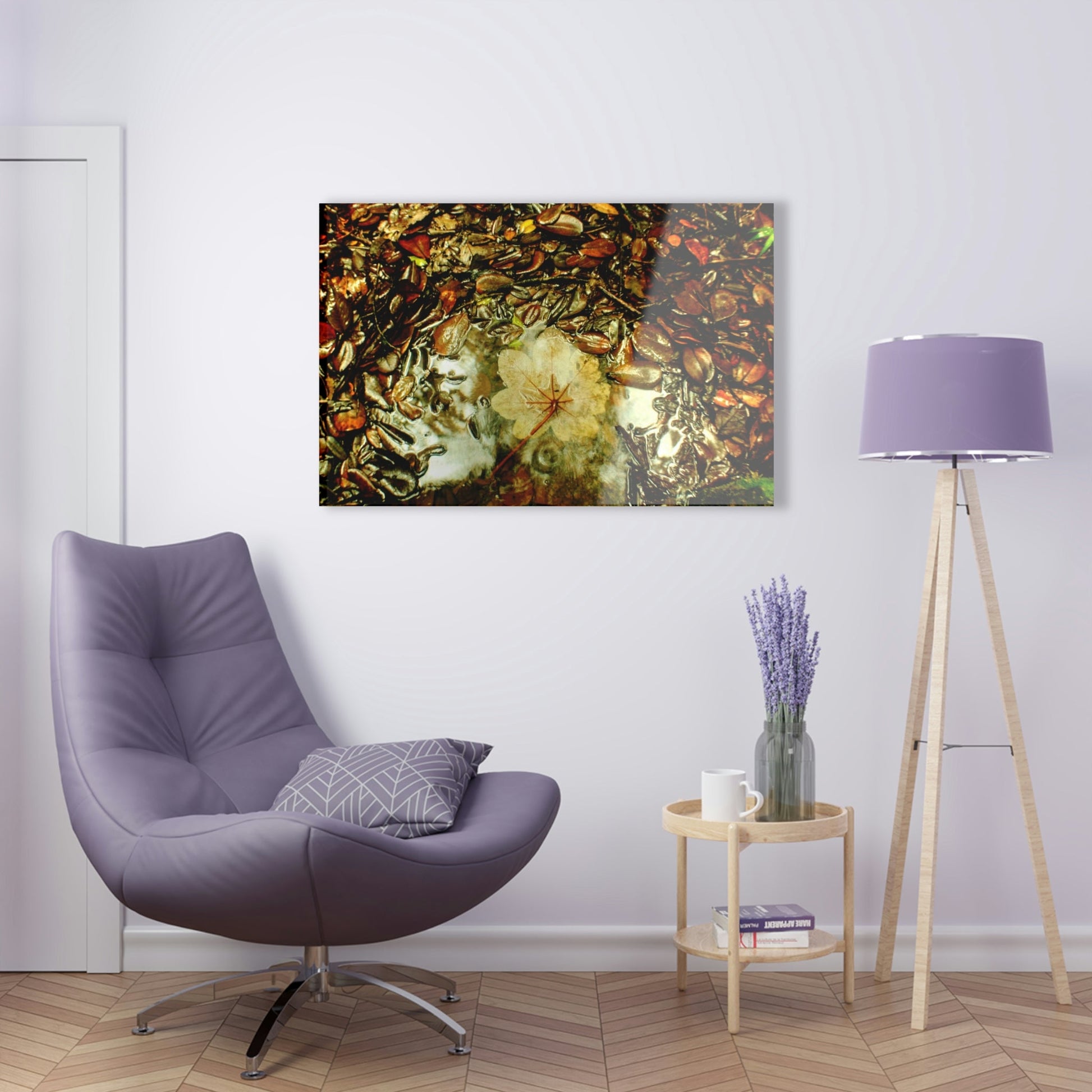Acrylic Prints - US Made - Ideal for a Stunning Home/Office Decor Ideas - El Yunque - White side of Yagrumo lead on Tradewinds Trail - CCMM* - Green Forest Home