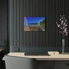 Acrylic Prints - US Made - Ideal for a Stunning Home/Office Decor Ideas - Inspirations from Nature - Remote Mona island - Edge of Pajaros Beach - CCMM* - Green Forest Home