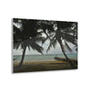 Acrylic Prints - US Made - Ideal for a Stunning Home/Office Decor Ideas - Inspirations from Nature - Remote Mona island - Fisherman on Pier - Green Forest Home