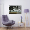 Acrylic Prints - US Made - Ideal for a Stunning Home/Office Decor Ideas - Inspirations from Nature - Remote Mona island - Fisherman on Pier - Green Forest Home