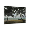 Acrylic Prints - US Made - Ideal for a Stunning Home/Office Decor Ideas - Inspirations from Nature - Remote Mona island - Fisherman on Pier - Green Forest Home