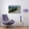 Acrylic Prints - US Made - Ideal for a Stunning Home/Office Decor Ideas - Inspirations from Nature - Remote Mona island - Pajaros Beach Algae formations ** - Green Forest Home