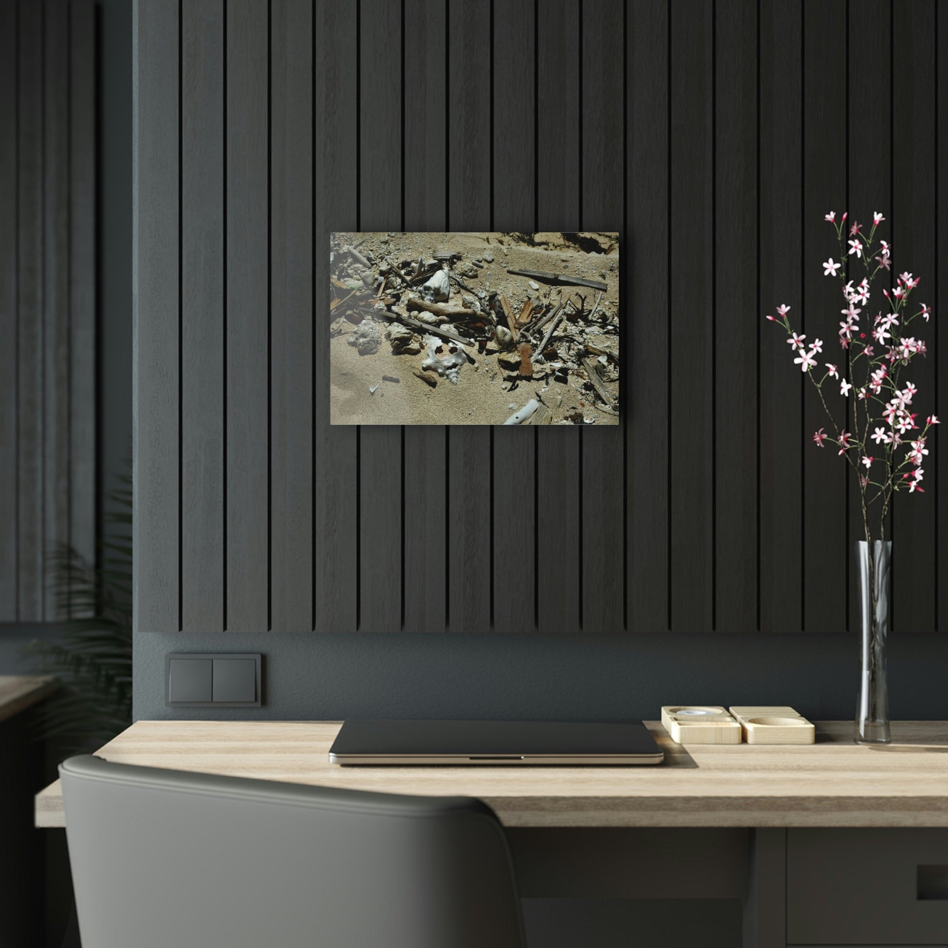 Acrylic Prints - US Made - Ideal for a Stunning Home/Office Decor Ideas - Inspirations from Nature - Remote Mona island - What the Tide Brings - Green Forest Home
