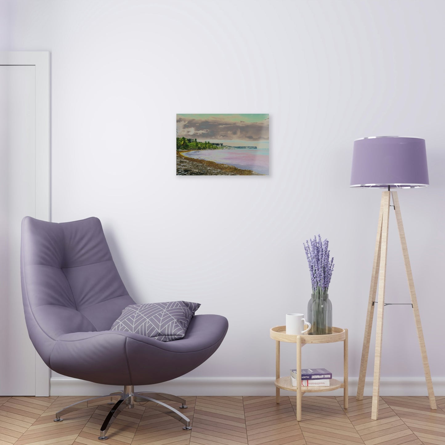 Acrylic Prints - US Made - Ideal for a Stunning Home/Office Decor Ideas - Remote Mona island - Broad view of Plateau & Algage - CCMM* - Green Forest Home