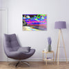 Acrylic Prints - US Made - Ideal for a Stunning Home/Office Decor Ideas - Remote Mona island - Caves Fallen Boulders - CCMM* - Green Forest Home