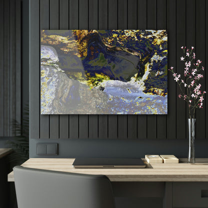 Acrylic Prints - US Made - Ideal for a Stunning Home/Office Decor Ideas - Remote Mona island - Entrace to a Cave near Pajaros - CCMM* - Green Forest Home