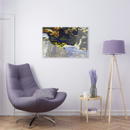 Acrylic Prints - US Made - Ideal for a Stunning Home/Office Decor Ideas - Remote Mona island - Entrace to a Cave near Pajaros - CCMM* - Green Forest Home