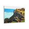 Acrylic Prints - US Made - Ideal for a Stunning Home/Office Decor Ideas - Remote Mona island - Mountain edge in Plateau - CCMM* - Green Forest Home