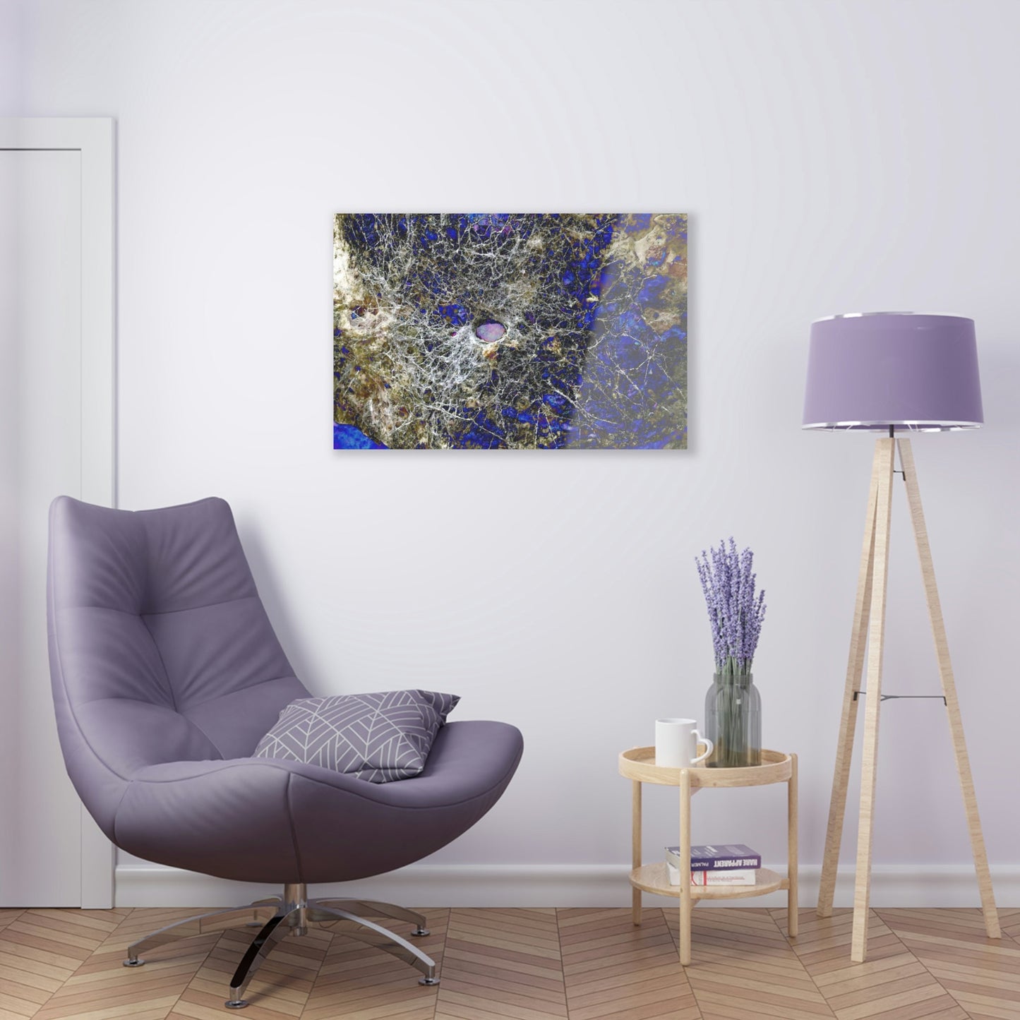Acrylic Prints - US Made - Ideal for a Stunning Home/Office Decor Ideas - Remote Mona island - Outer cave walls with hole and spider web - CCMM* - Green Forest Home
