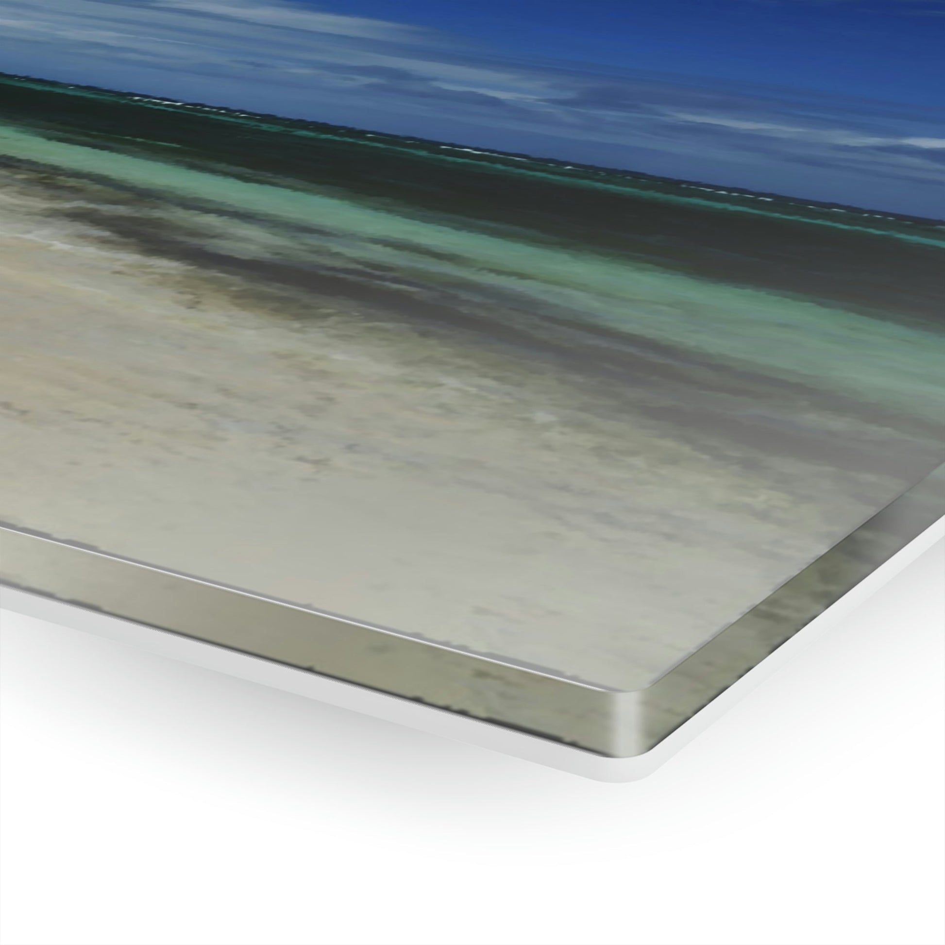 Acrylic Prints - US Made - Ideal for a Stunning Home/Office Decor Ideas - Remote Mona island - Pajaros Beach in all its Splendor - CCMM* - Green Forest Home