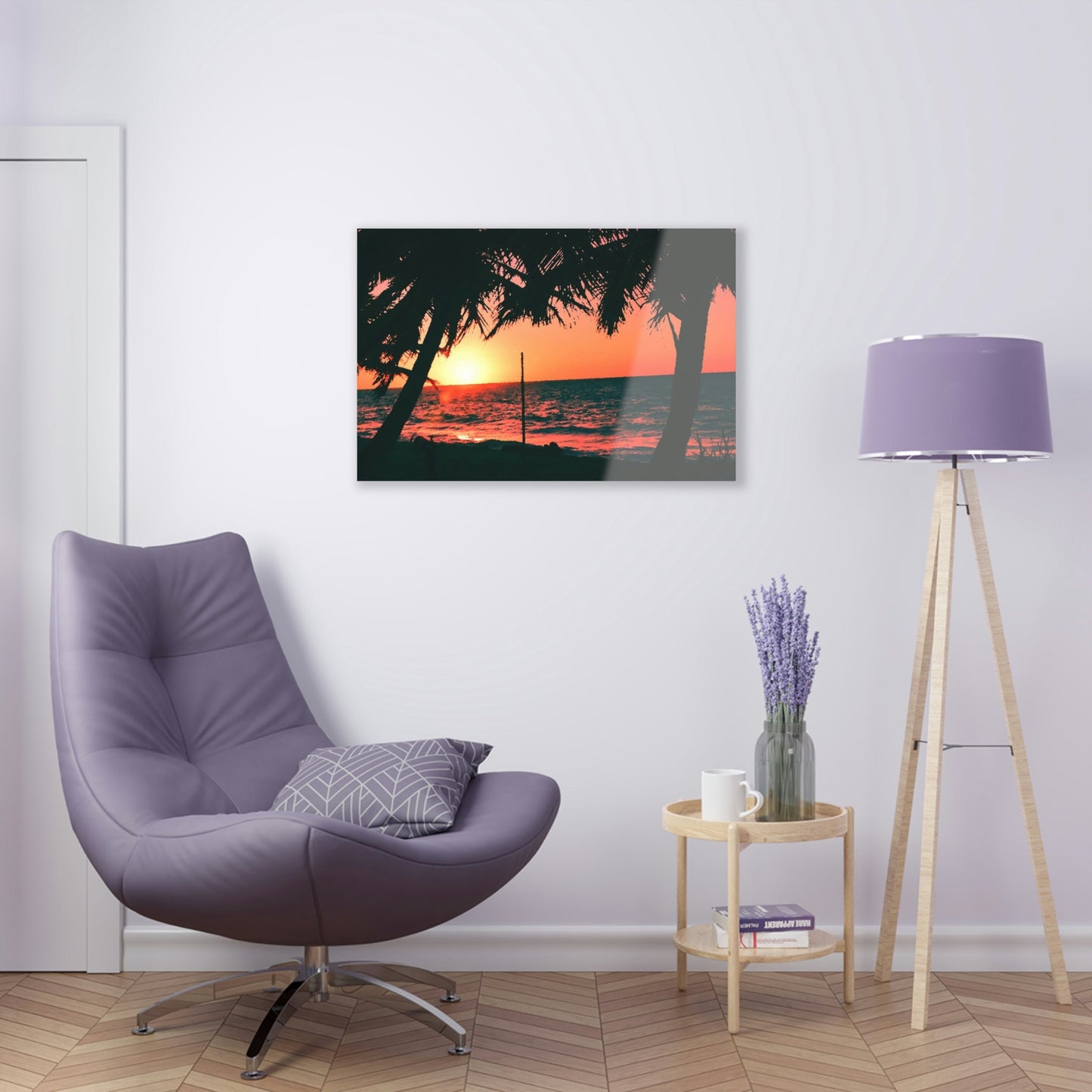 Acrylic Prints - US Made - Ideal for a Stunning Home/Office Decor Ideas - Remote Mona island - The painful farewell - contemplation point - CCMM* - Green Forest Home