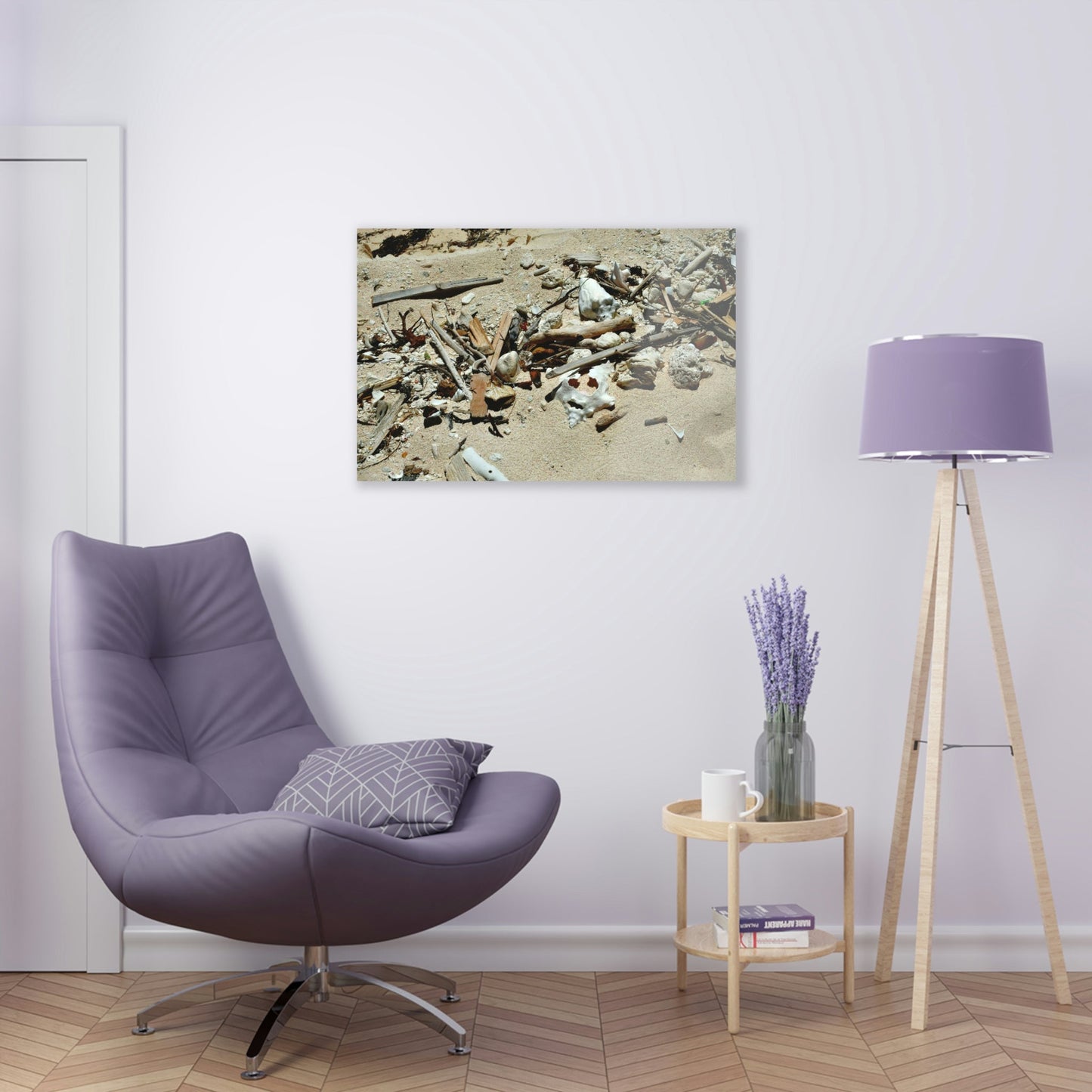 Acrylic Prints - US Made - Ideal for a Stunning Home/Office Decor Ideas - Remote Mona island - What the Tides Wash Up - Playa Pajaros - CCMM* - Green Forest Home