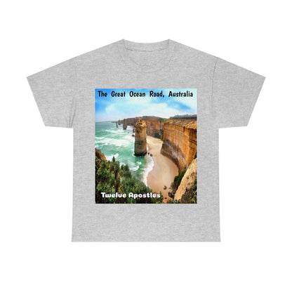 AU-PRINT UNISEX GILDAN 5000 - Heavy Cotton Tee - DAINTREE RAINFOREST National Park - Australia - Printed in AU by The Print Bar - Green Forest Home