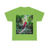 AU-PRINT UNISEX GILDAN 5000 - Heavy Cotton Tee - DAINTREE RAINFOREST National Park - Australia - Printed in AU by The Print Bar - Green Forest Home