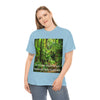 AU-PRINT UNISEX GILDAN 5000 - Heavy Cotton Tee - DAINTREE RAINFOREST National Park - Australia - Printed in AU by The Print Bar - Green Forest Home