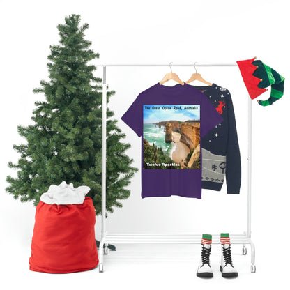 AU-PRINT UNISEX GILDAN 5000 - Heavy Cotton Tee - DAINTREE RAINFOREST National Park - Australia - Printed in AU by The Print Bar - Green Forest Home