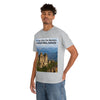 AU-PRINT UNISEX GILDAN 5000 - Heavy Cotton Tee - The Three Sisters, Blue Mountains, New South Wales, Australia - Printed in AU by The Print Bar - Green Forest Home