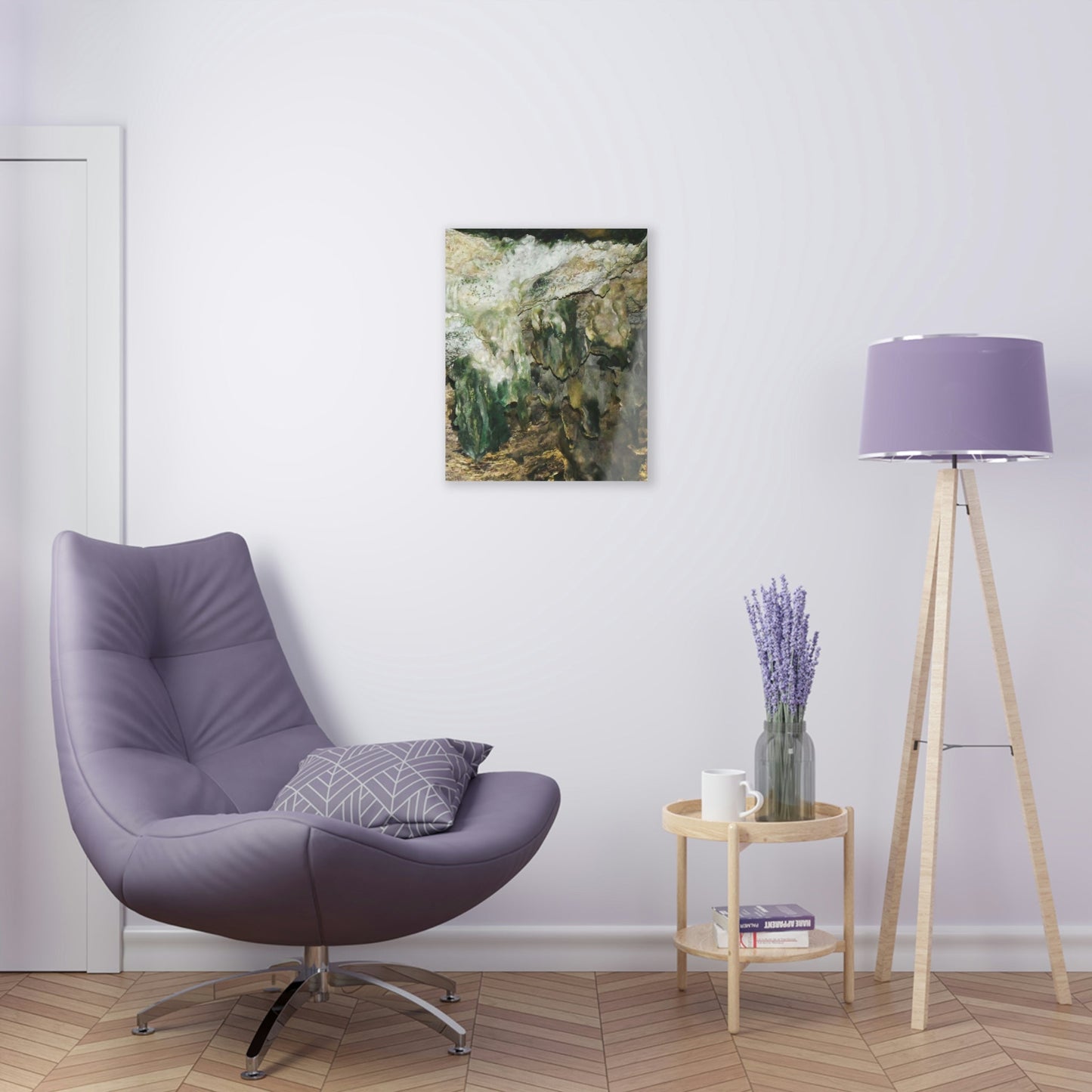 AWESOME Acrylic Prints - Stunning Pristine & Remote Mona island Puerto Rico - Cave entrace formations - some sunlight creates these shades - Green Forest Home