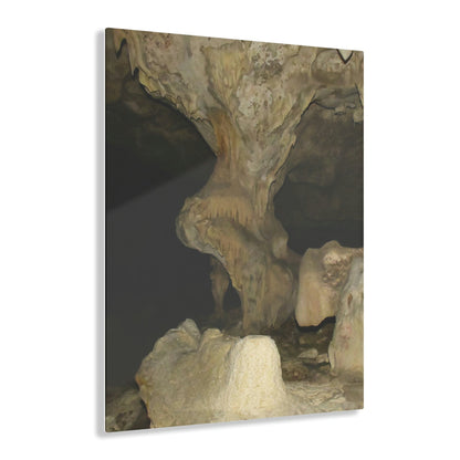 AWESOME Acrylic Prints - Stunning Pristine & Remote Mona island Puerto Rico - Cave entrace weird Stalactite formations - what is this? - Green Forest Home