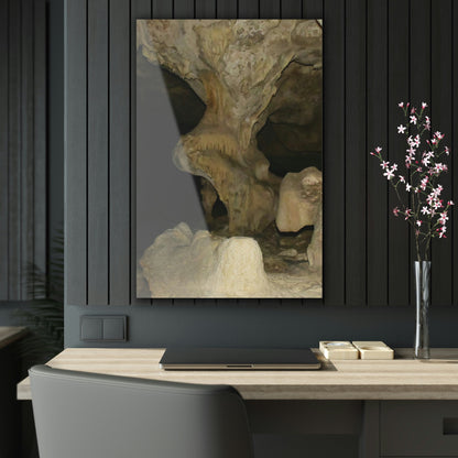 AWESOME Acrylic Prints - Stunning Pristine & Remote Mona island Puerto Rico - Cave entrace weird Stalactite formations - what is this? - Green Forest Home