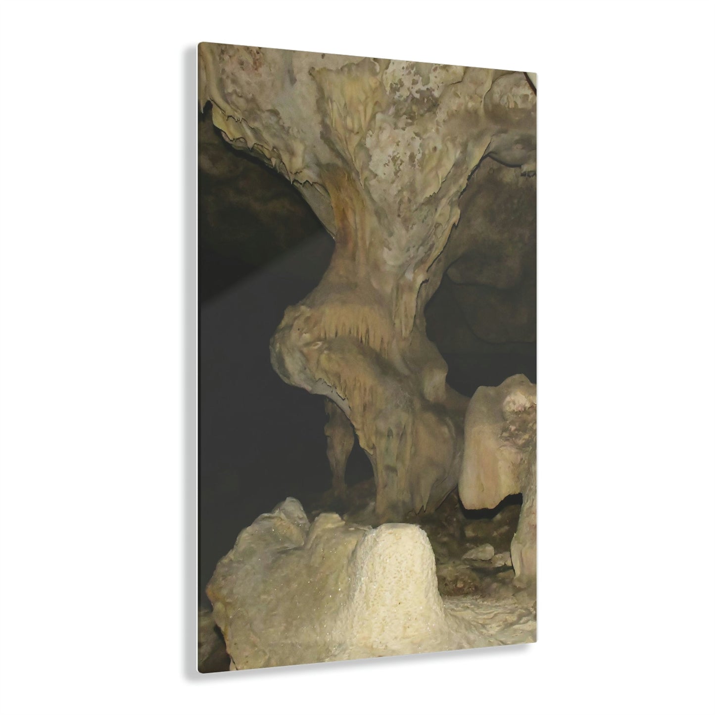 AWESOME Acrylic Prints - Stunning Pristine & Remote Mona island Puerto Rico - Cave entrace weird Stalactite formations - what is this? - Green Forest Home