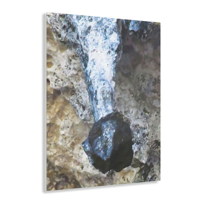 AWESOME Acrylic Prints - Stunning Pristine & Remote Mona island Puerto Rico - Caves rare Stalactite formation - there is Danger above... - Green Forest Home