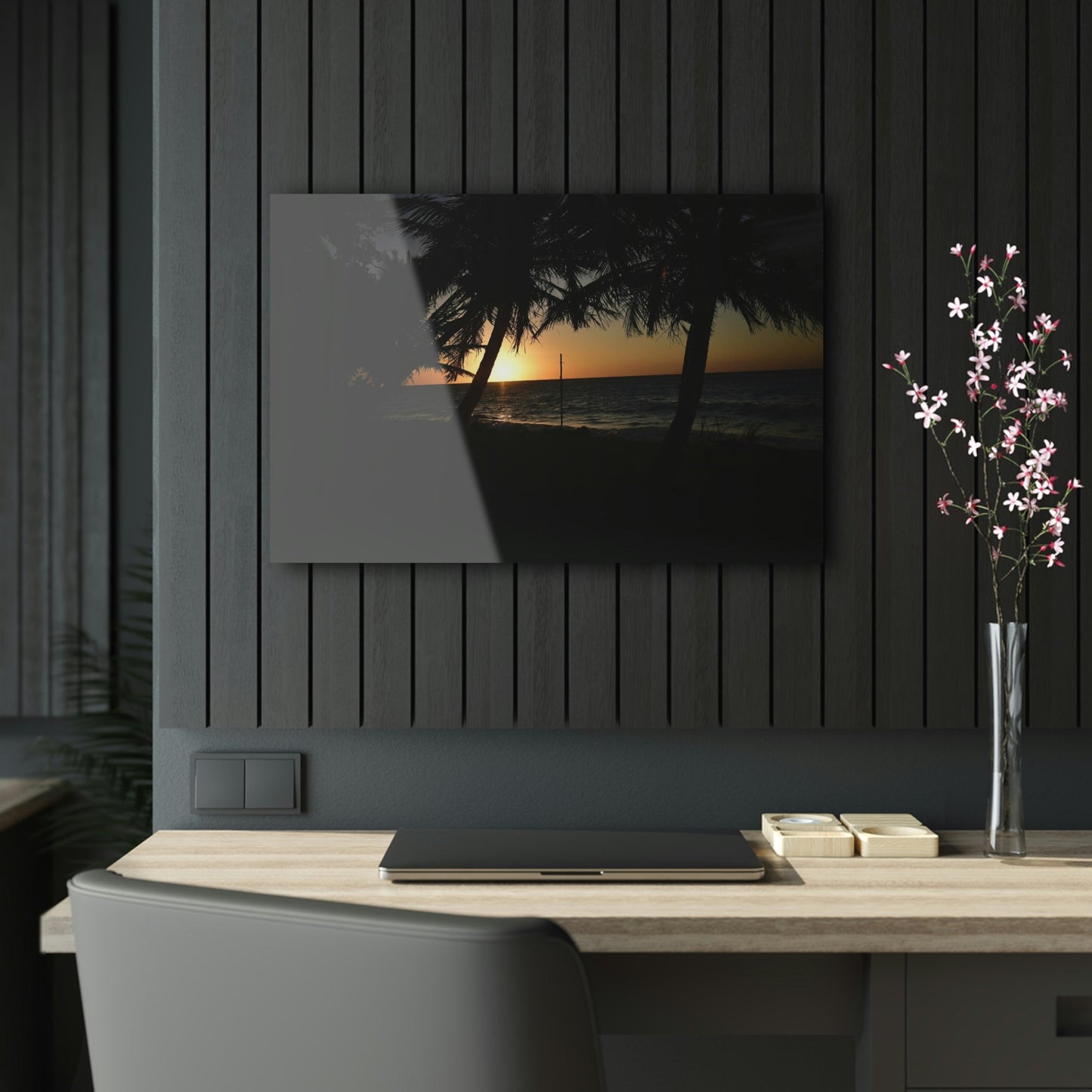 AWESOME Acrylic Prints - Stunning Pristine & Remote Mona island Puerto Rico - Heartbreaking Pajaros Beach Sunset the Day before we Leave - Green Forest Home
