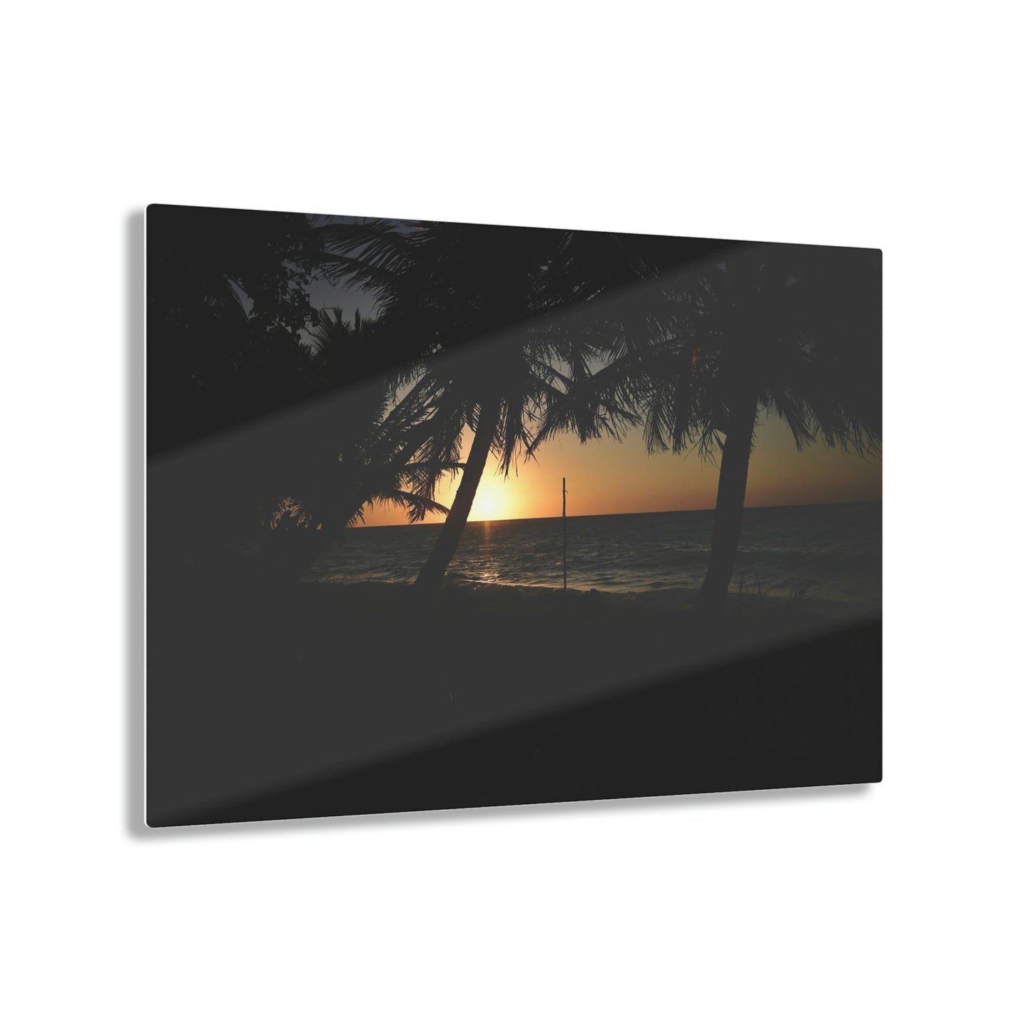 AWESOME Acrylic Prints - Stunning Pristine & Remote Mona island Puerto Rico - Heartbreaking Pajaros Beach Sunset the Day before we Leave - Green Forest Home