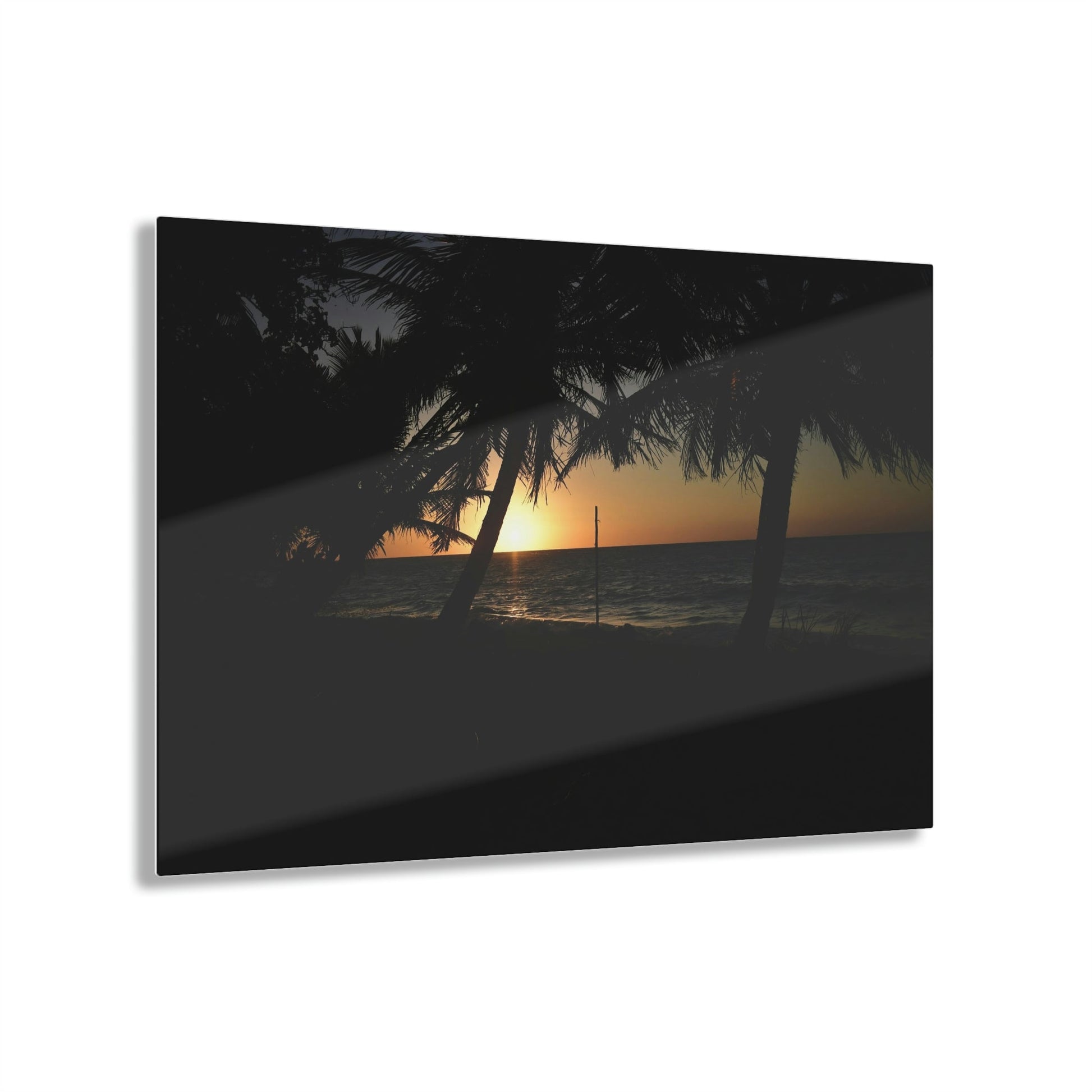 AWESOME Acrylic Prints - Stunning Pristine & Remote Mona island Puerto Rico - Heartbreaking Pajaros Beach Sunset the Day before we Leave - Green Forest Home