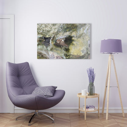 AWESOME Acrylic Prints - Stunning Pristine & Remote Mona island Puerto Rico - Hidden cave - amazing colors due to some sunlight - Green Forest Home