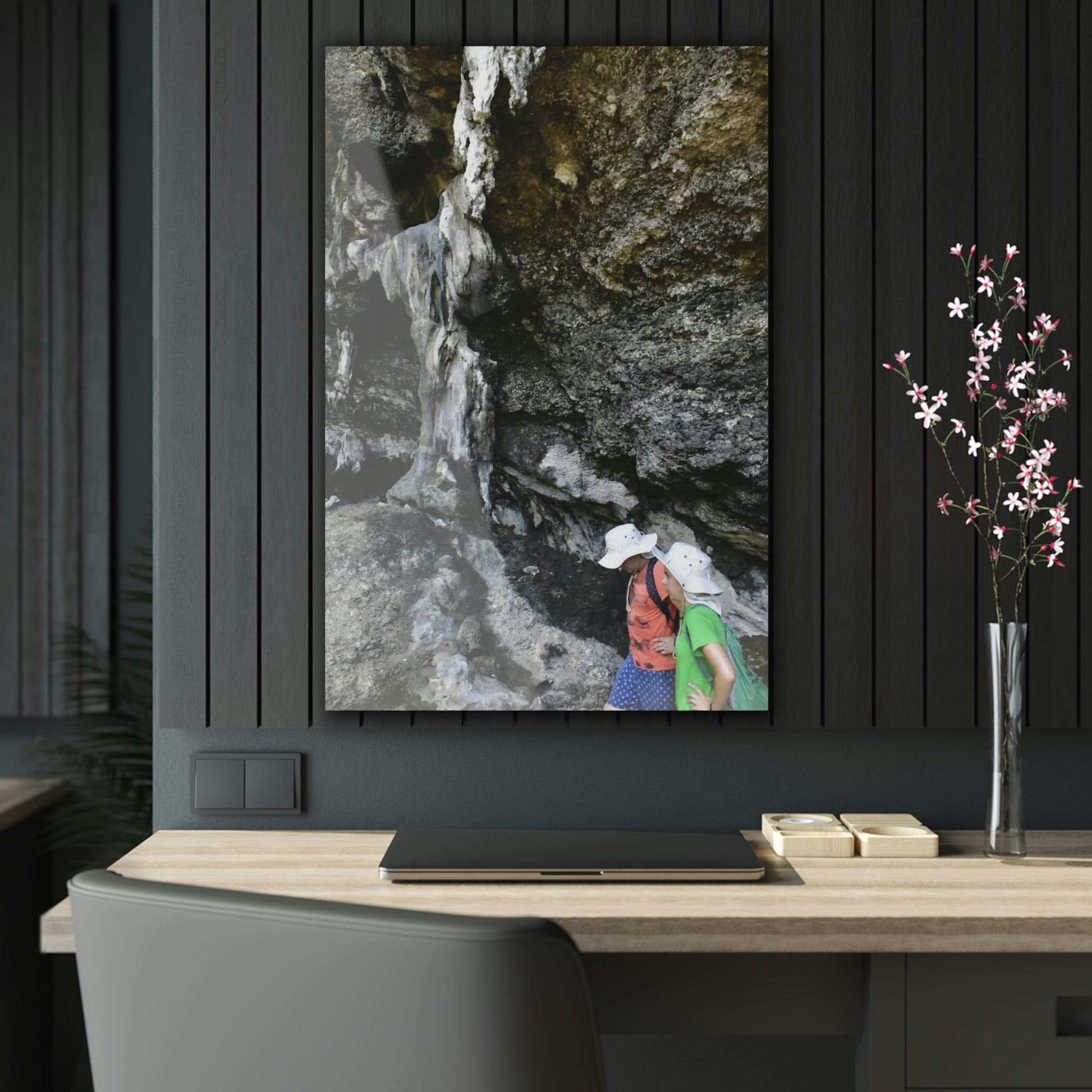 AWESOME Acrylic Prints - Stunning Pristine & Remote Mona island Puerto Rico - Pajaros beach - cave entrace formations - Green Forest Home