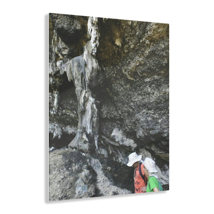 AWESOME Acrylic Prints - Stunning Pristine & Remote Mona island Puerto Rico - Pajaros beach - cave entrace formations - Green Forest Home