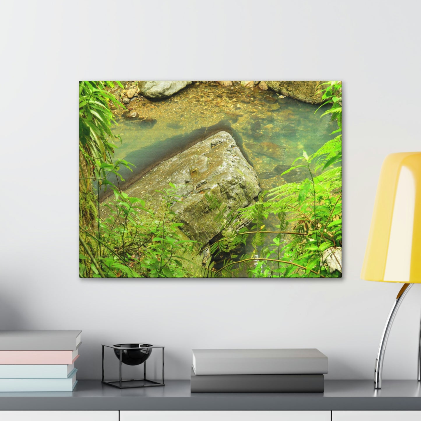 EYNF - Canvas Gallery Wraps - The Magic pond in La Mina river and trail - El Yunque PR - before Hurricane Maria