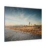 Best Beaches & Islands - Canvas Stretched, 0.75" in 6 sizes - Famous Santa Monica Beach and Venice Beach in California USA - US Print - Green Forest Home