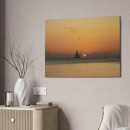 Best Beaches & Islands - Canvas Stretched, 0.75" in 6 sizes - The Cayman Islands - British territory in the Caribbean Sea - US Print - Green Forest Home