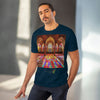 BEST DEALS - EU Print - Organic Creator T-shirt - Unisex - Interior and entrance of Holy Mosques - Islam - Green Forest Home
