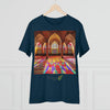 BEST DEALS - EU Print - Organic Creator T-shirt - Unisex - Interior and entrance of Holy Mosques - Islam - Green Forest Home