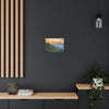 Canvas Gallery Wraps - A HEAVENLY VIEW - Scenic Sunrise Landscape at Oconaluftee Overlook - the top of the world here - in Smoky Mountain National Park in Summer in Mountain National Park (SMNP) USA - Green Forest Home