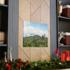 Canvas Gallery Wraps Series - Views of El Yunque rain forest Puerto Rico - Green Forest Home