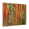 Canvas Gallery Wraps - The strong roots of the Sierra Palm - that can wisthand hurricane force winds! - Green Forest Home