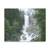 Canvas Gallery Wraps - The US National Parks - Yosemite awesome Vernal falls - California - USA NPS - Green Forest Home