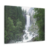 Canvas Gallery Wraps - The US National Parks - Yosemite awesome Vernal falls - California - USA NPS - Green Forest Home