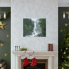 Canvas Gallery Wraps - The US National Parks - Yosemite awesome Vernal falls - California - USA NPS - Green Forest Home