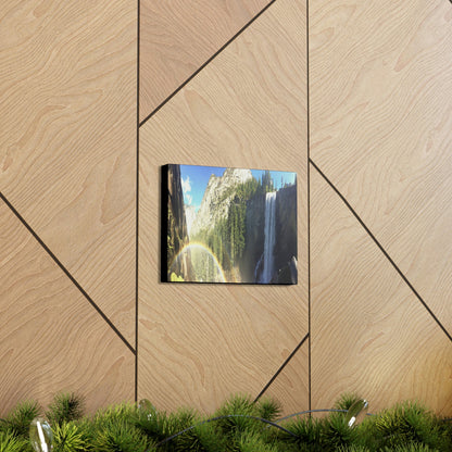 Canvas Gallery Wraps - The US National Parks - Yosemite Falls - California - USA NPS - Green Forest Home