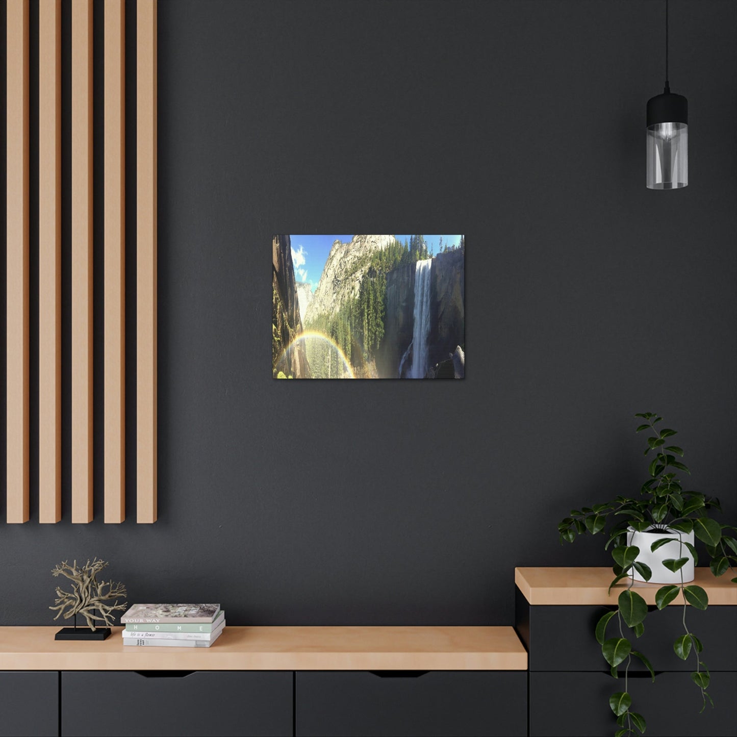 Canvas Gallery Wraps - The US National Parks - Yosemite Falls - California - USA NPS - Green Forest Home
