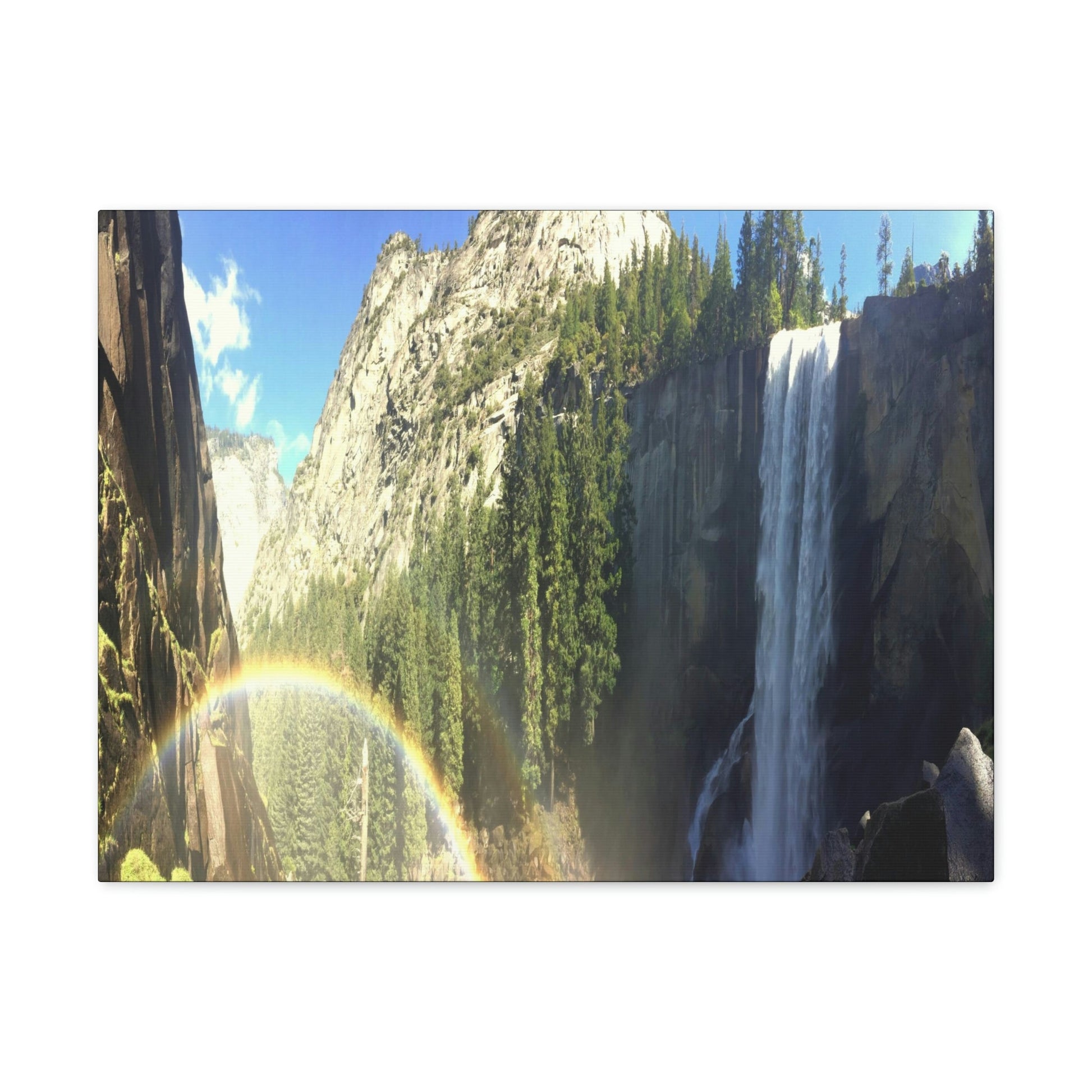 Canvas Gallery Wraps - The US National Parks - Yosemite Falls - California - USA NPS - Green Forest Home