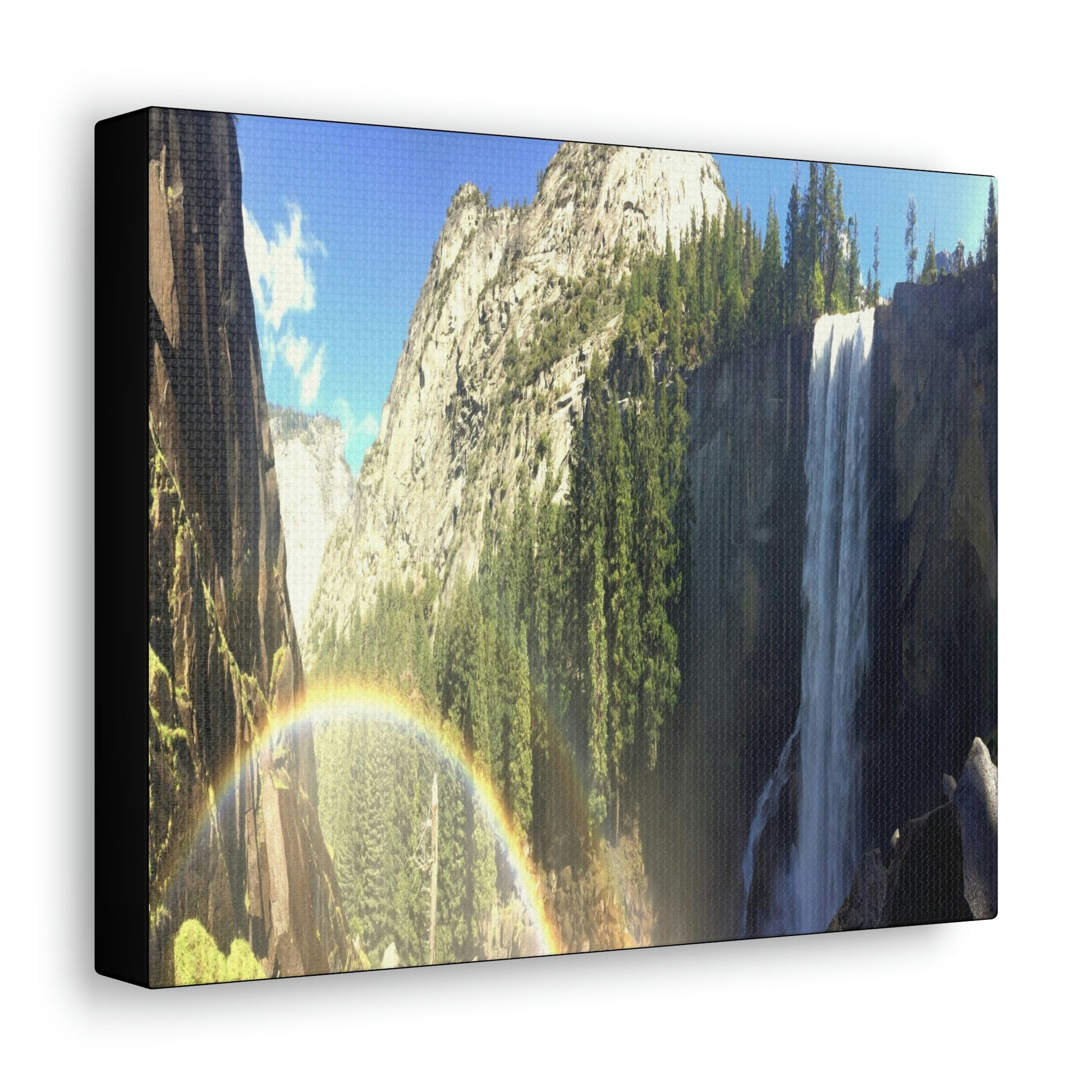 Canvas Gallery Wraps - The US National Parks - Yosemite Falls - California - USA NPS - Green Forest Home